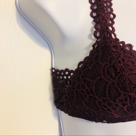 Aerie Lace Lined Floral Bralette S/P - Picture 5 of 9